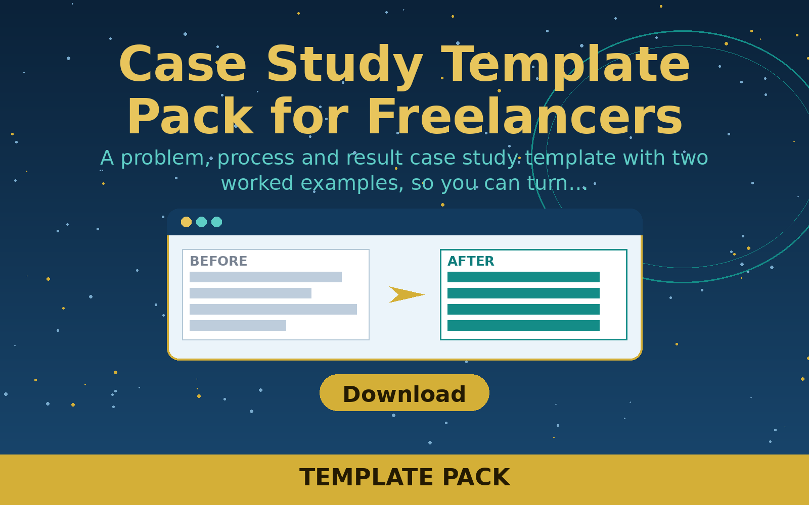 Free Case Study Template Pack for Freelancers (word) Free Case Study Template Pack for Freelancers (word)