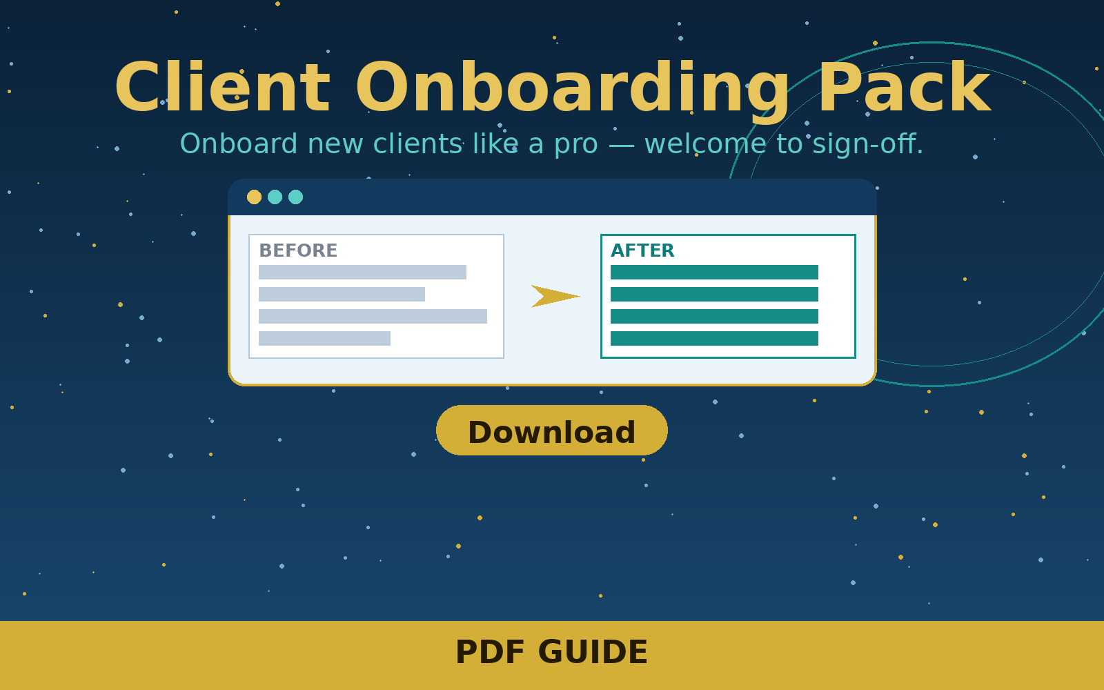 Free Client Onboarding Pack (PDF) Free Client Onboarding Pack (PDF)