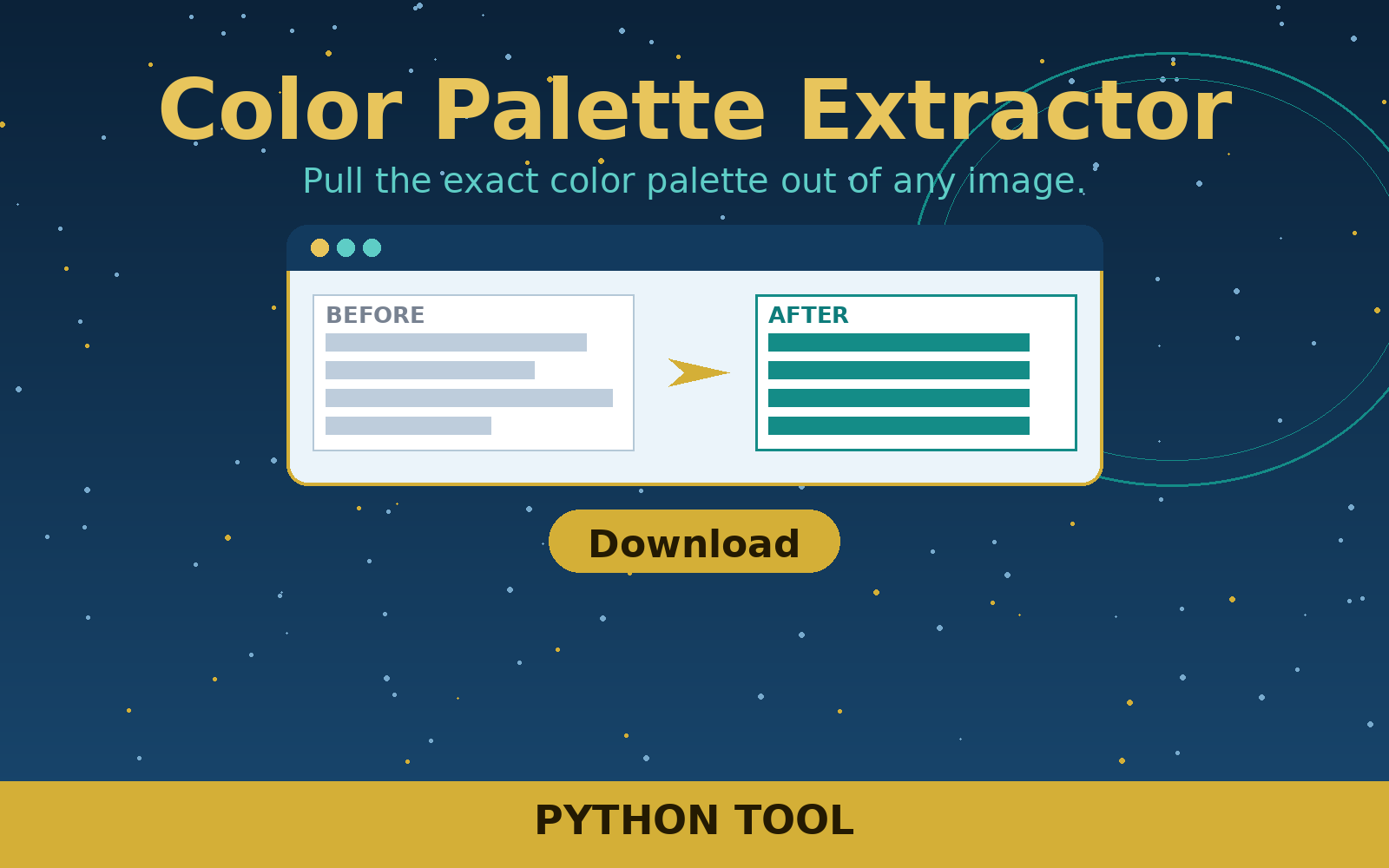 Free Color Palette Extractor (Python Tool) Free Color Palette Extractor (Python Tool)