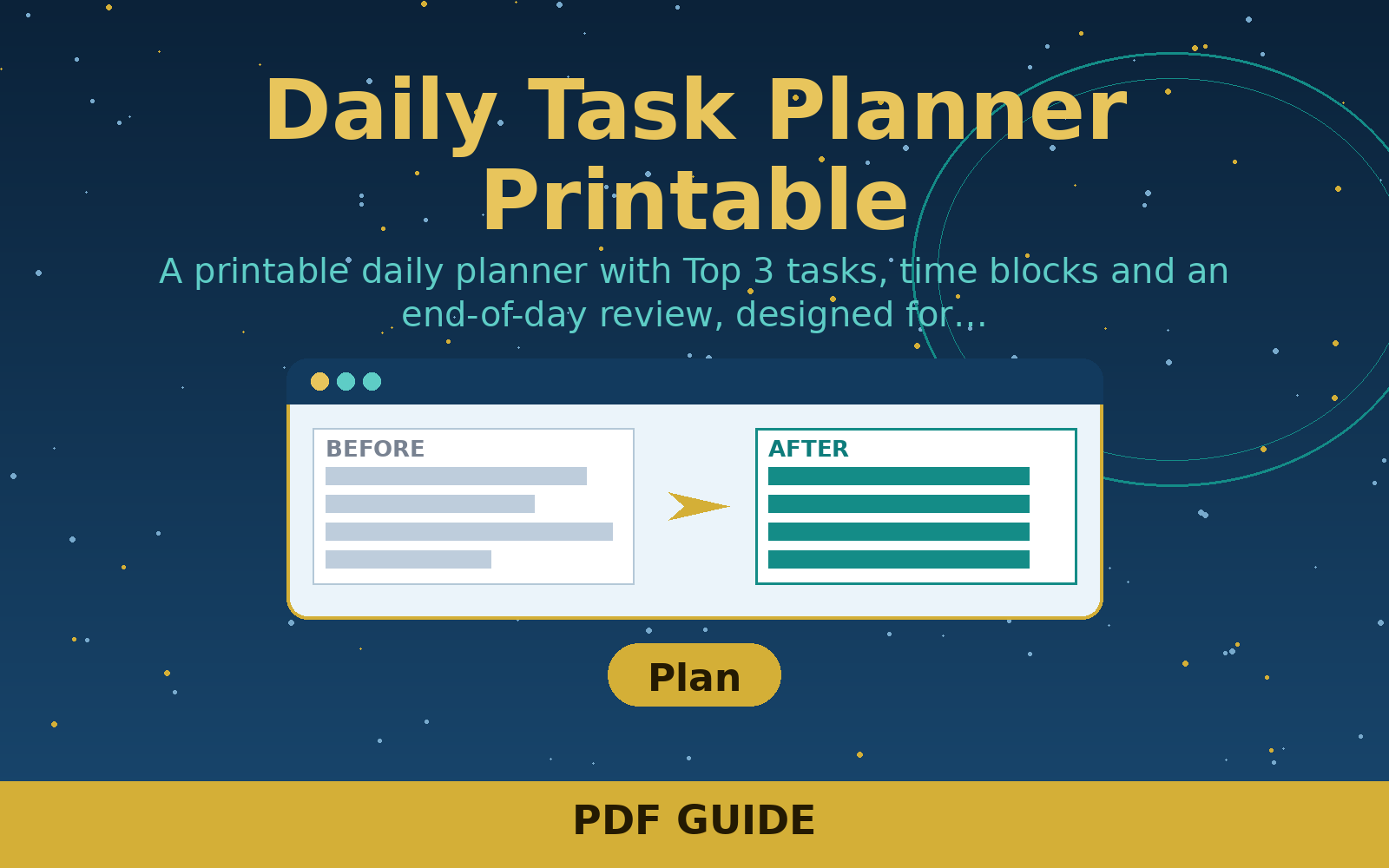 Free Daily Task Planner Printable (pdf) Free Daily Task Planner Printable (pdf)