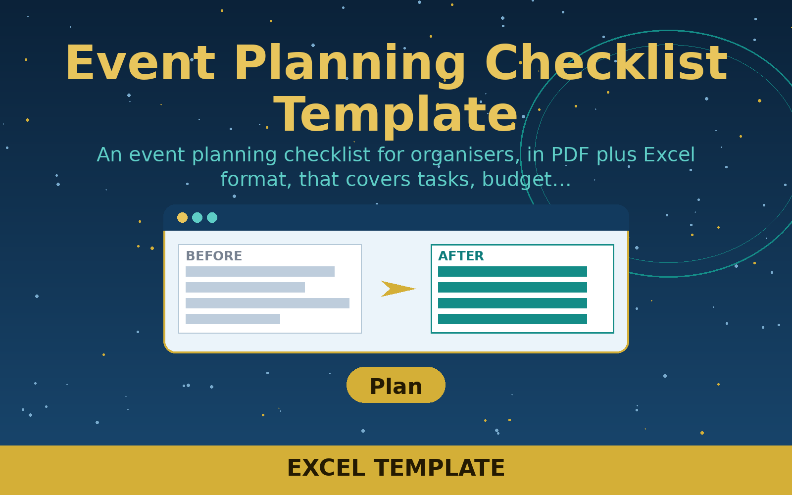 Free Event Planning Checklist Template (PDF/Excel) Free Event Planning Checklist Template (PDF/Excel)