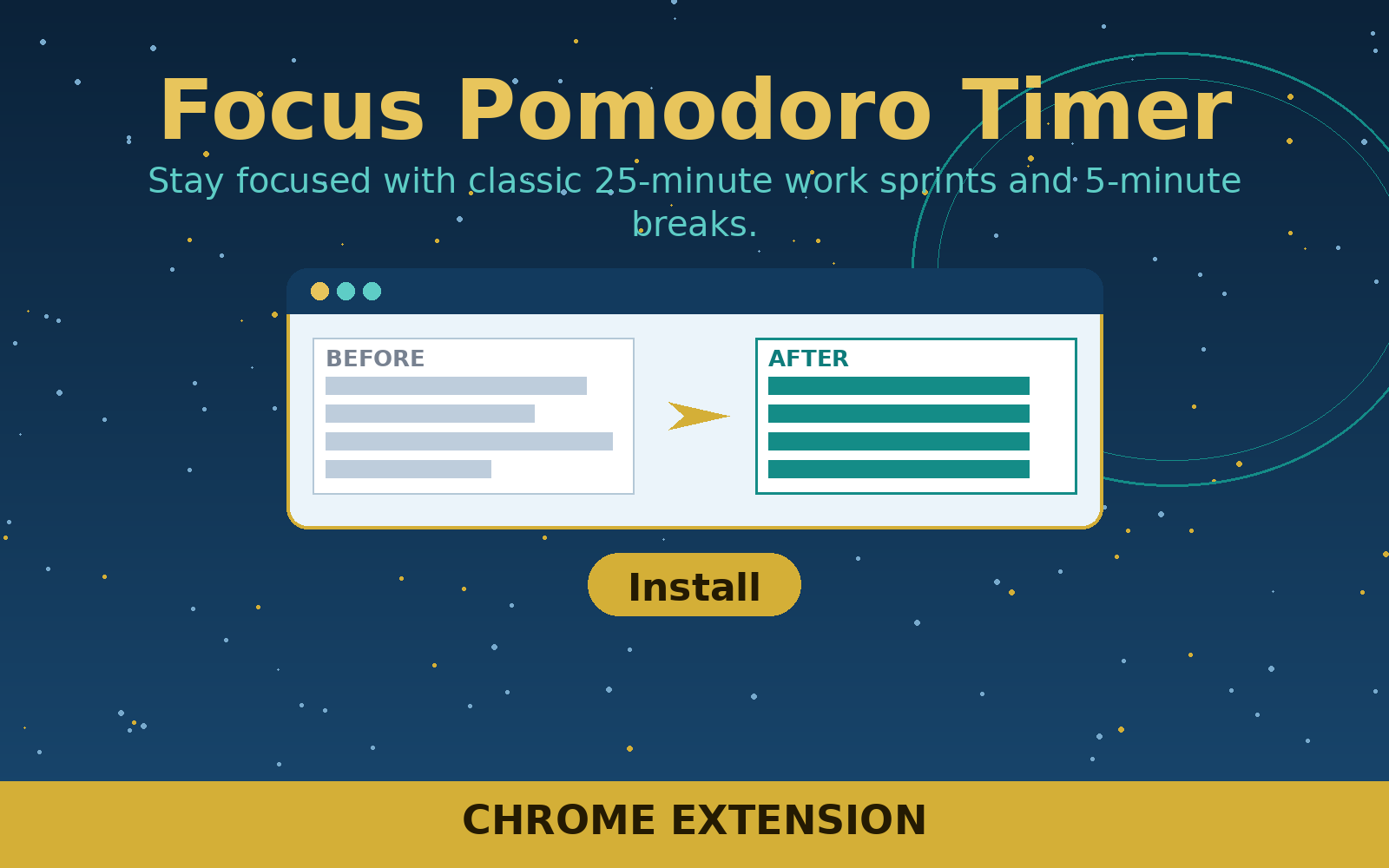 Free Focus Pomodoro Timer (Chrome Extension) Free Focus Pomodoro Timer (Chrome Extension)