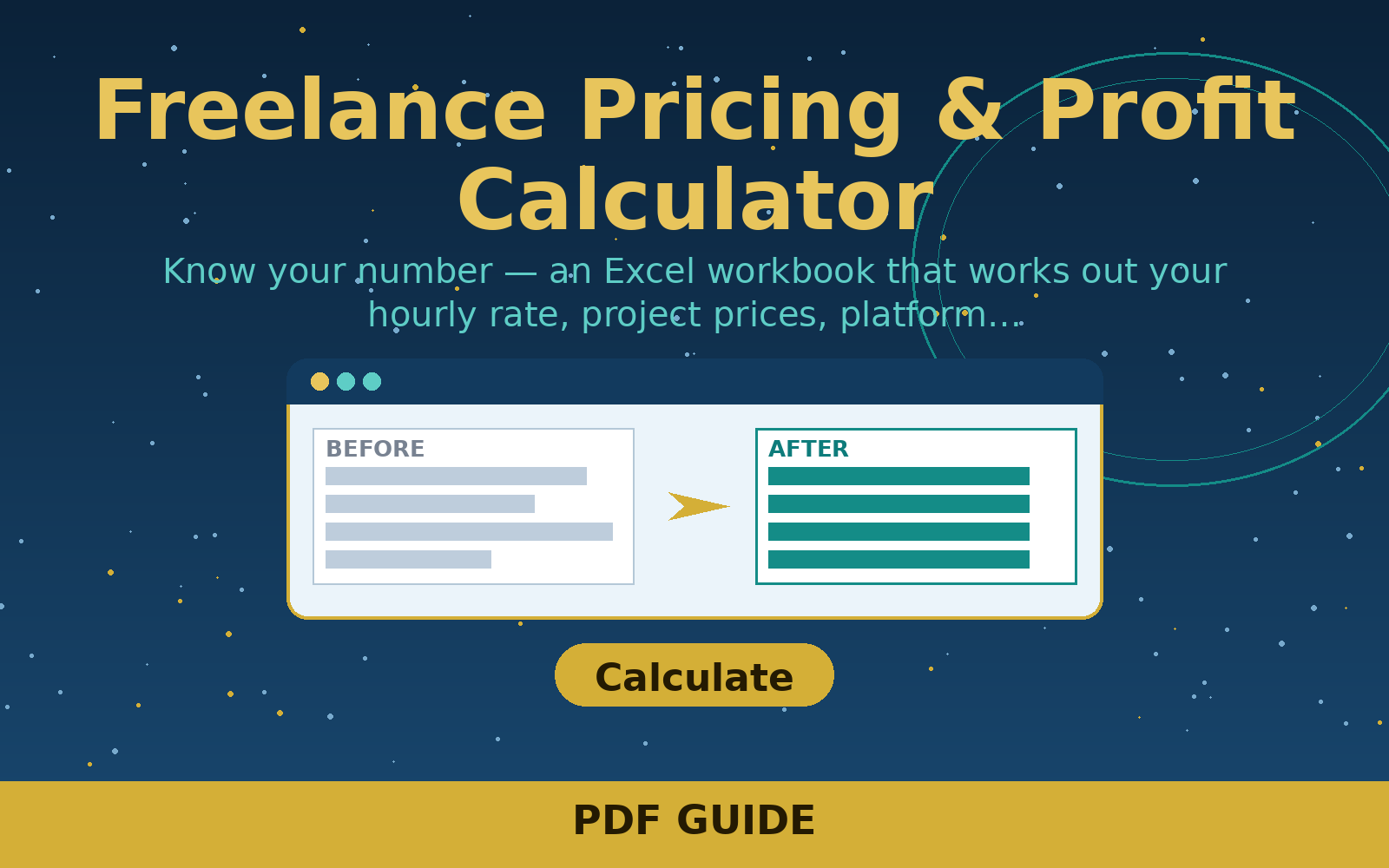 Free Freelance Pricing & Profit Calculator (PDF) Free Freelance Pricing & Profit Calculator (PDF)