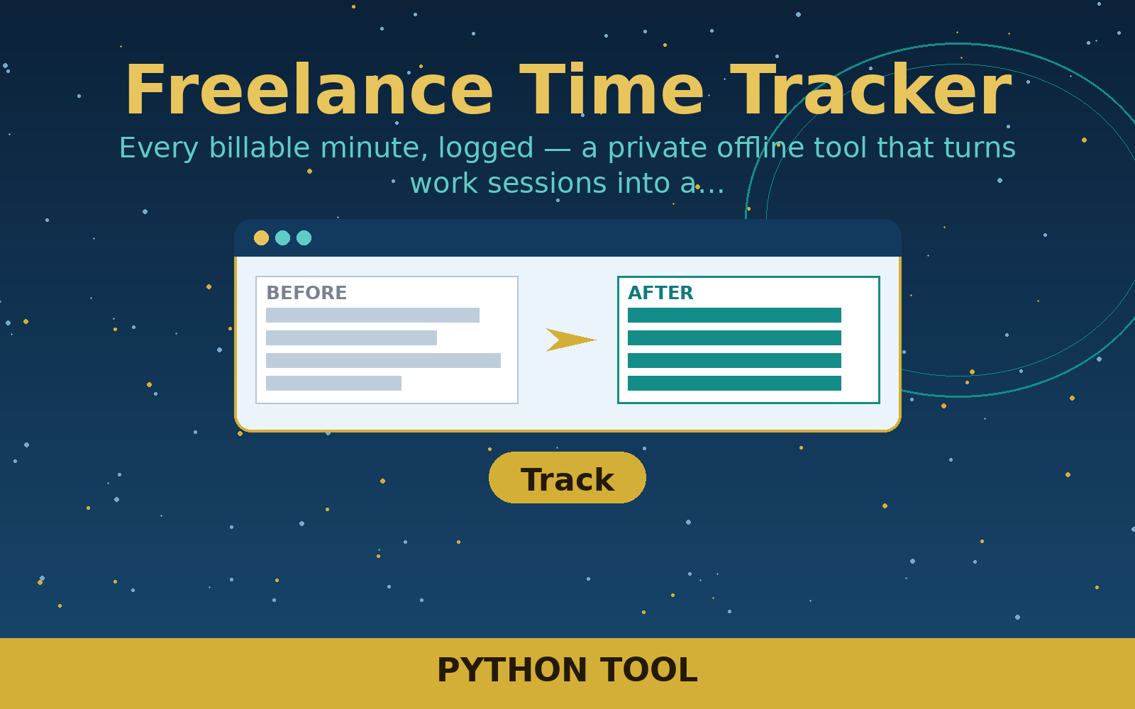 Free Freelance Time Tracker (Python Tool)
