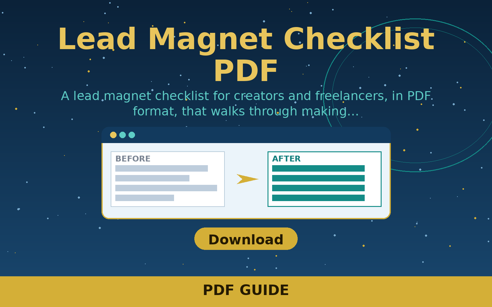 Free Lead Magnet Checklist PDF Free Lead Magnet Checklist PDF