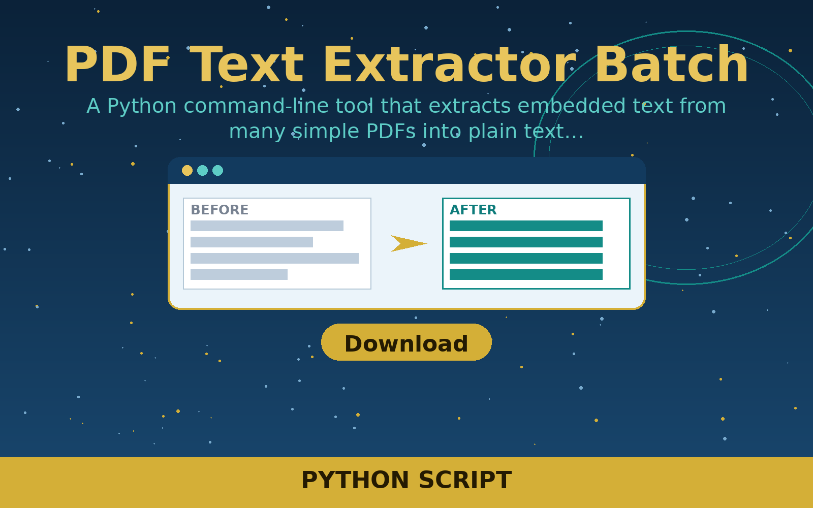 Free PDF Text Extractor Batch (Python) Free PDF Text Extractor Batch (Python)