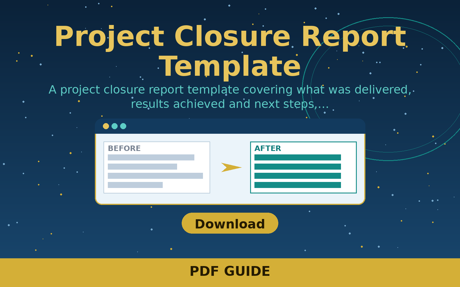 Free Project Closure Report Template (word/Pdf) Free Project Closure Report Template (word/Pdf)
