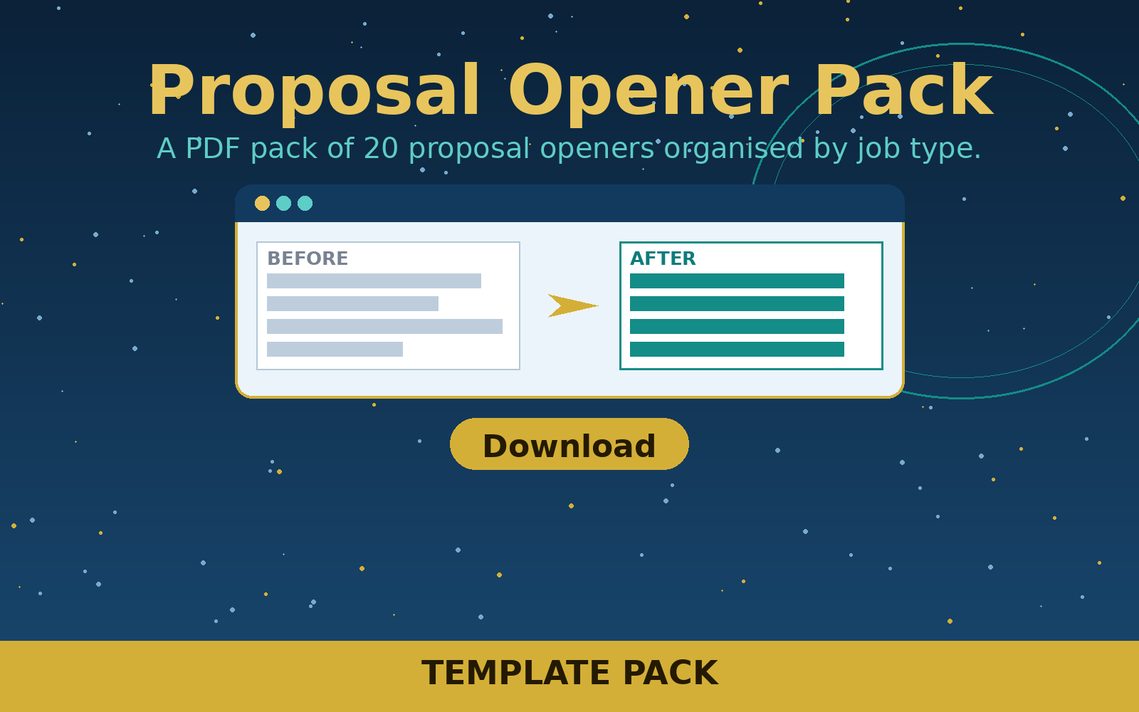 Free Proposal Opener Pack (PDF) Free Proposal Opener Pack (PDF)