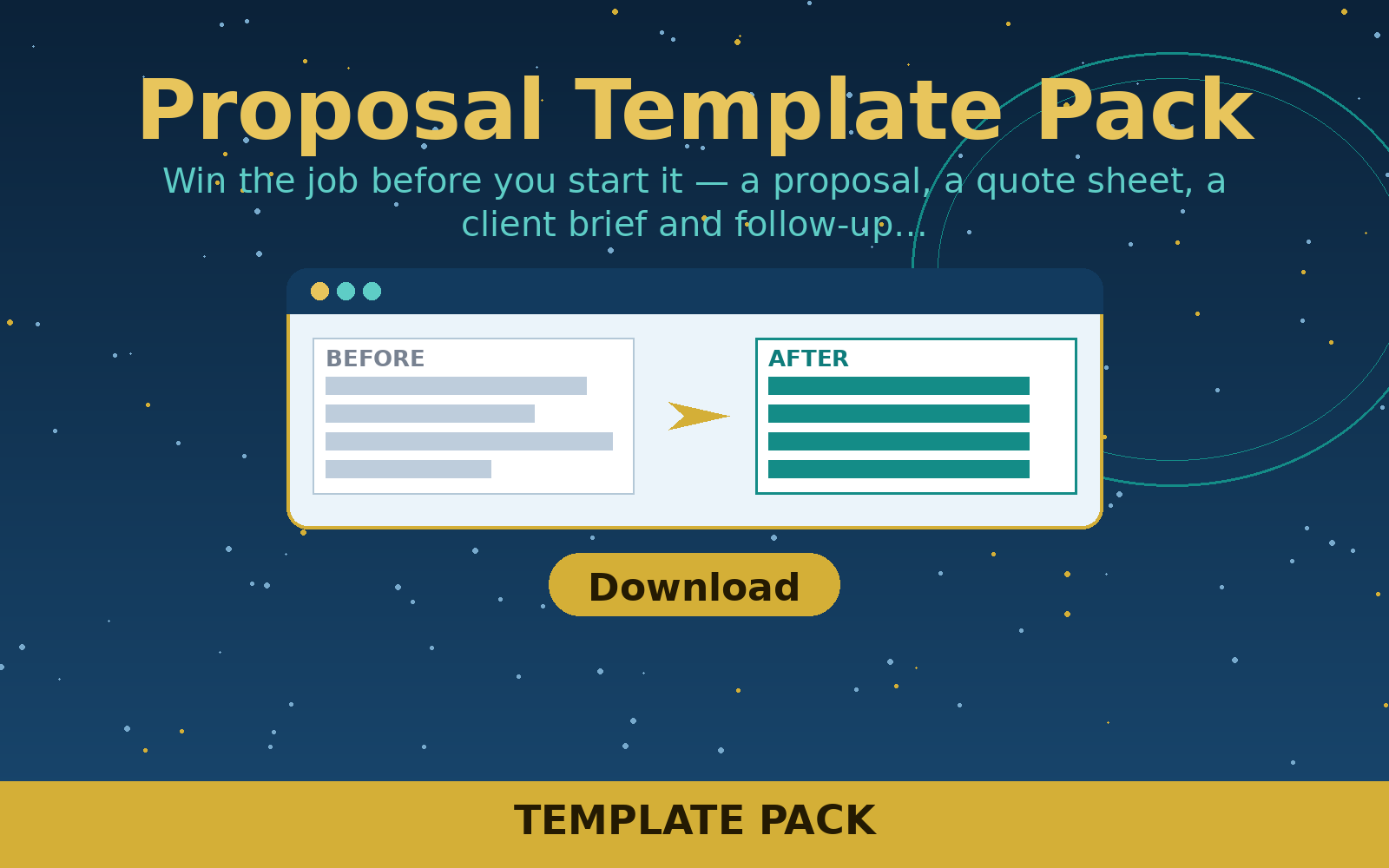 Free Proposal Template Pack (ZIP Pack) Free Proposal Template Pack (ZIP Pack)