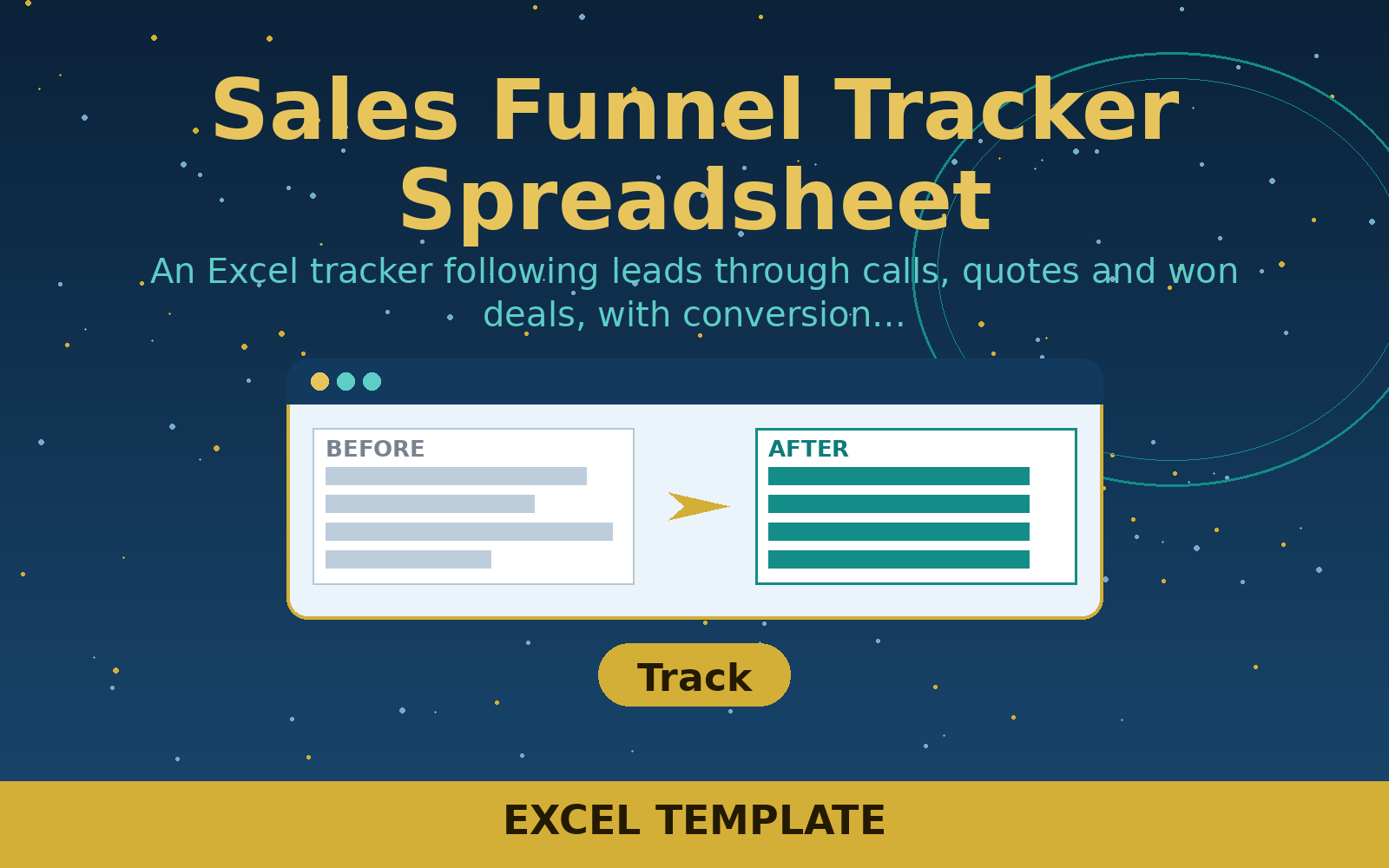 Free Sales Funnel Tracker Spreadsheet (Excel)