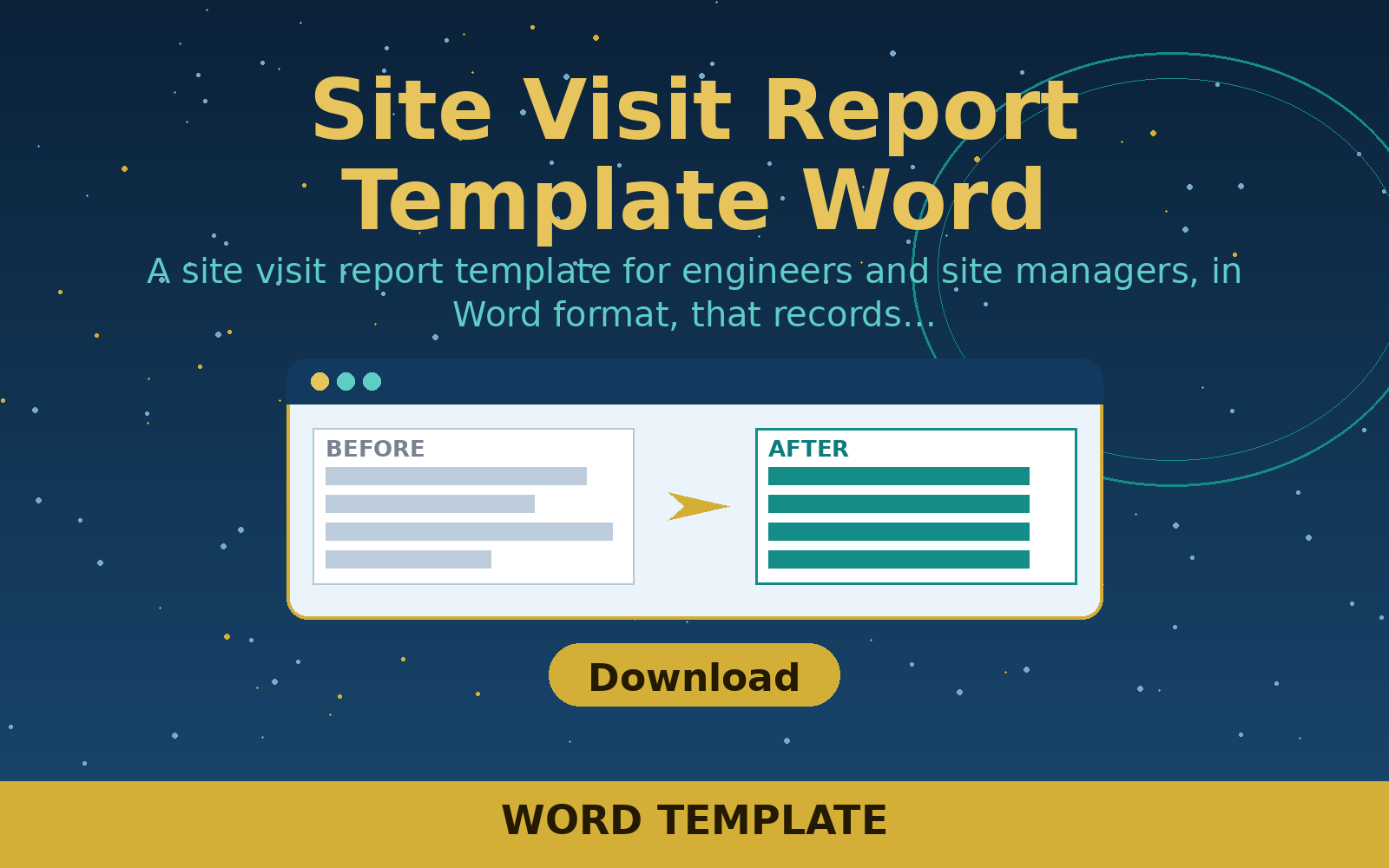 Free Site Visit Report Template Word Free Site Visit Report Template Word