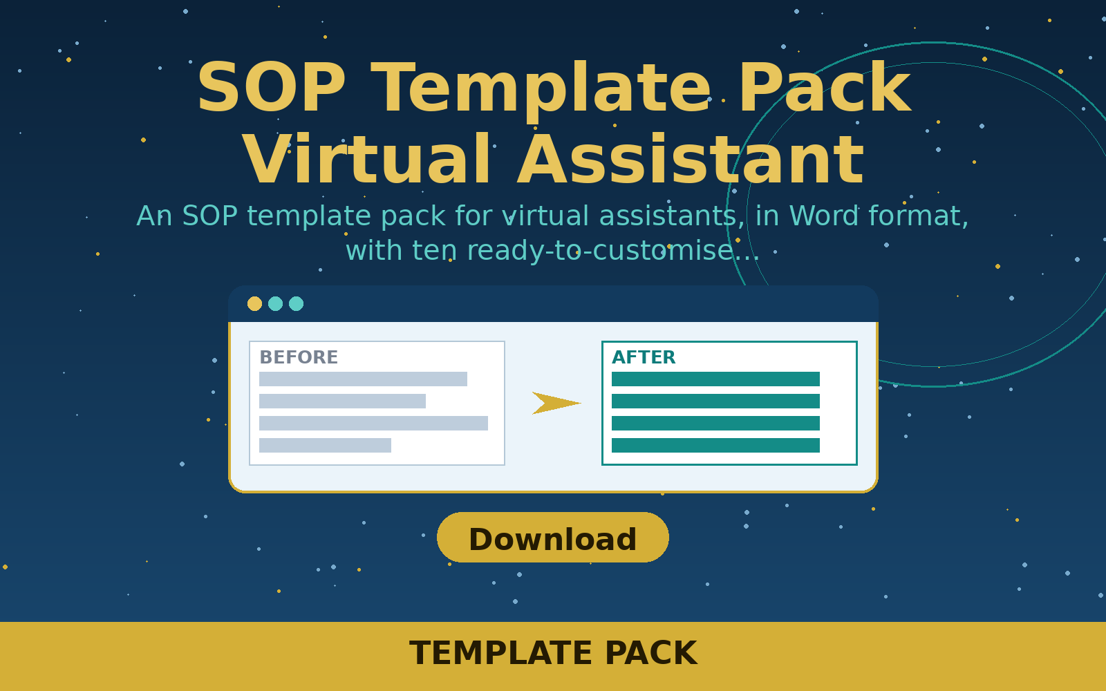 Free SOP Template Pack Virtual Assistant (Word) Free SOP Template Pack Virtual Assistant (Word)