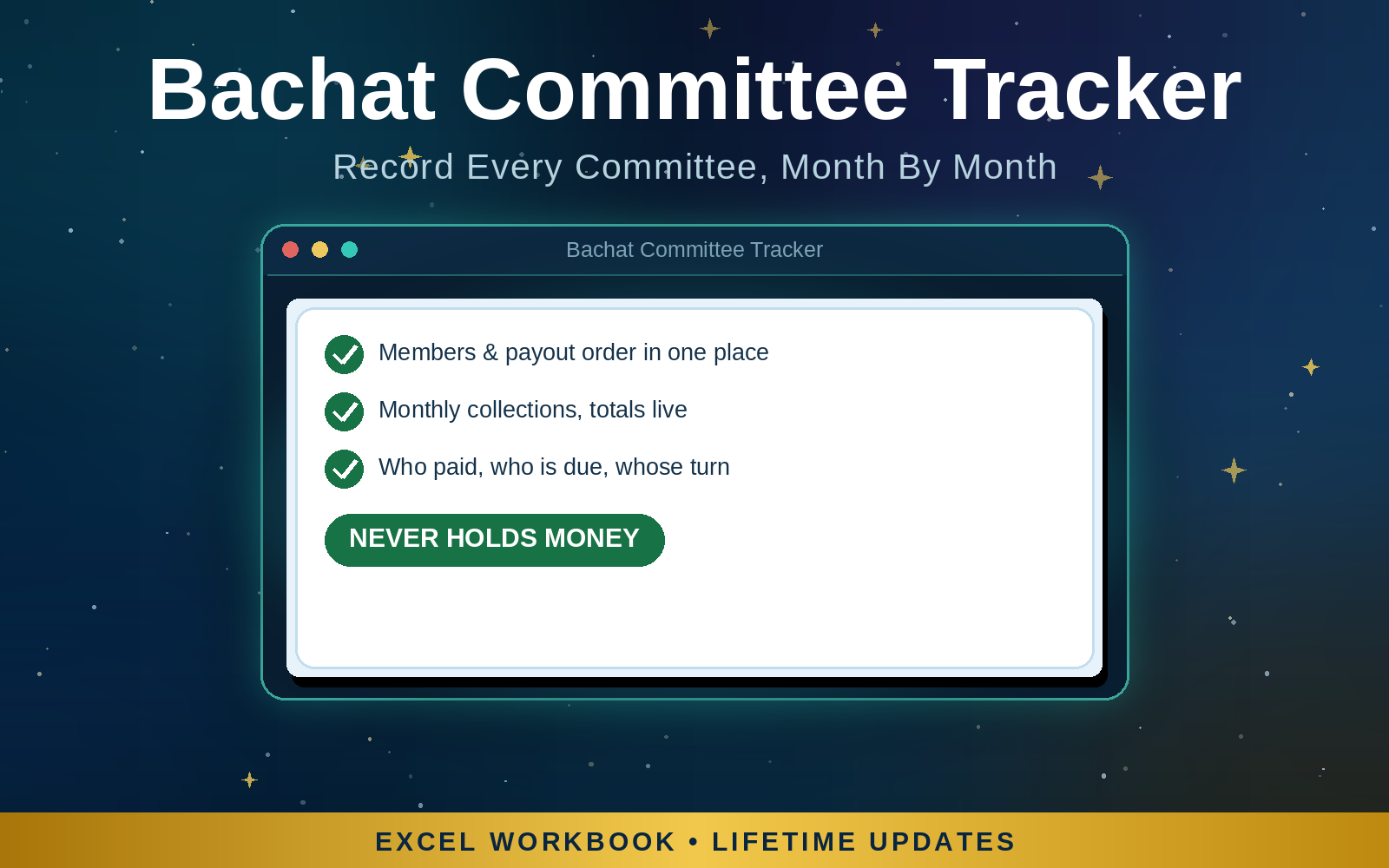 Bachat Committee Tracker cover