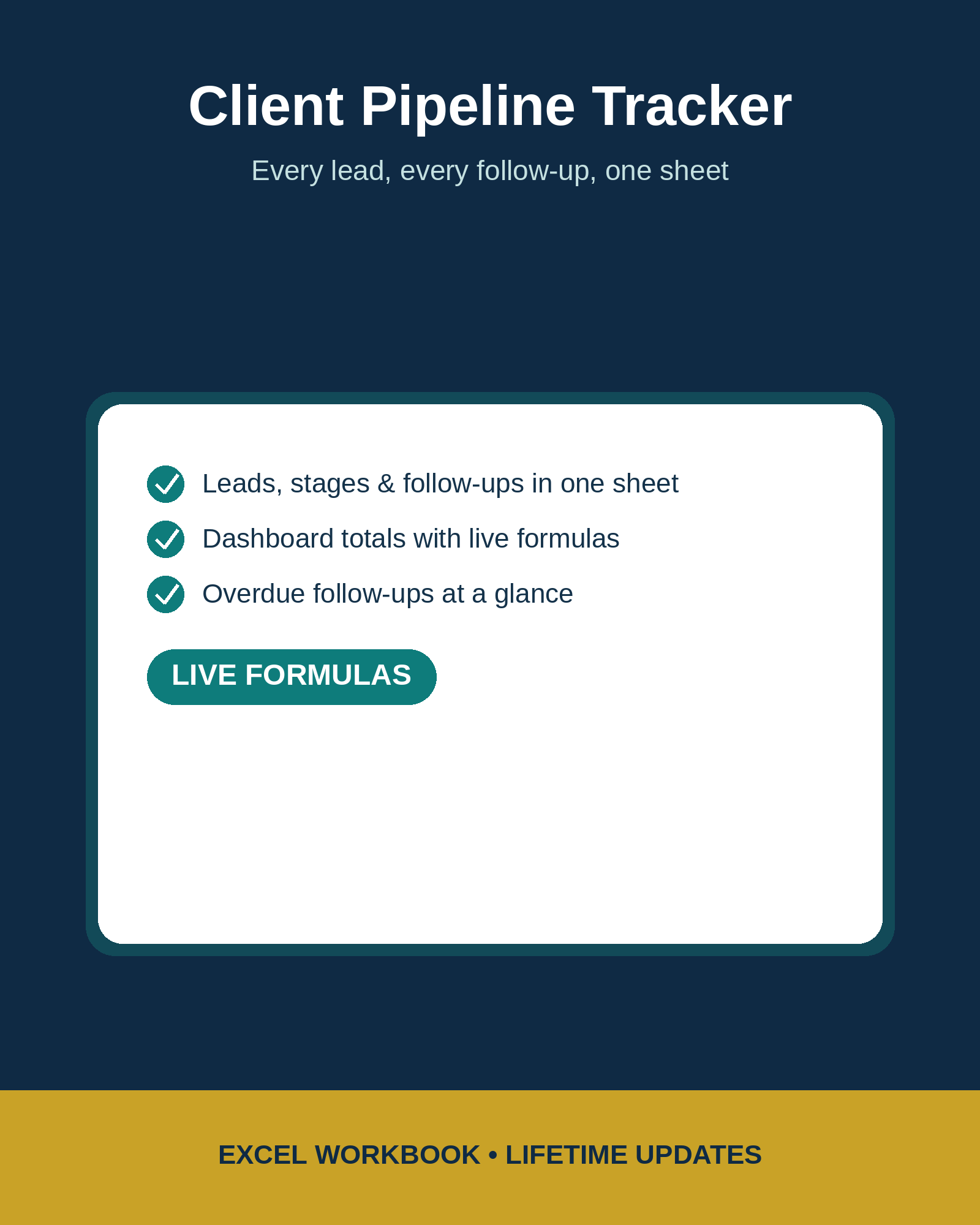 Freelance Client Pipeline Tracker cover