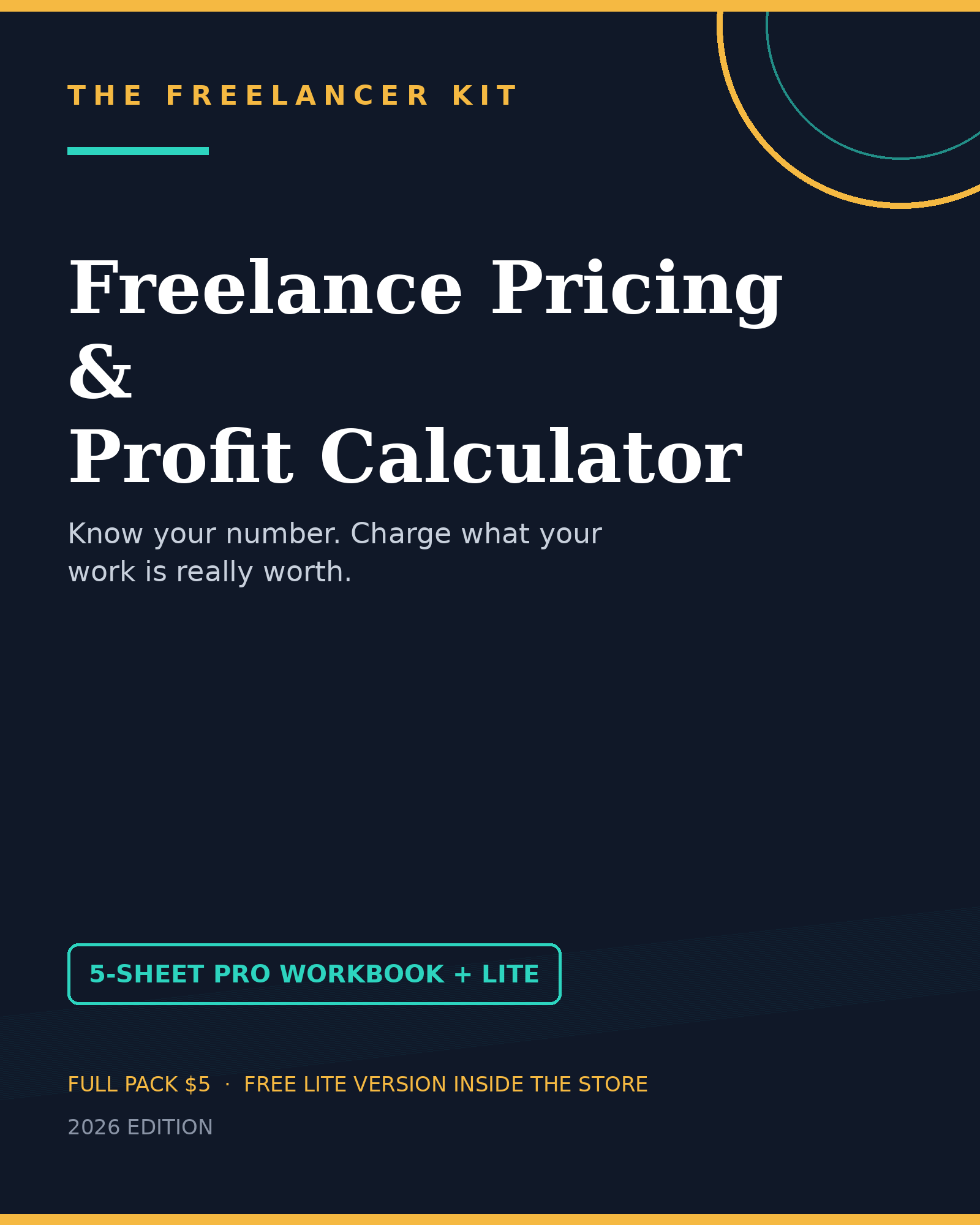 Freelance Pricing & Profit Calculator cover