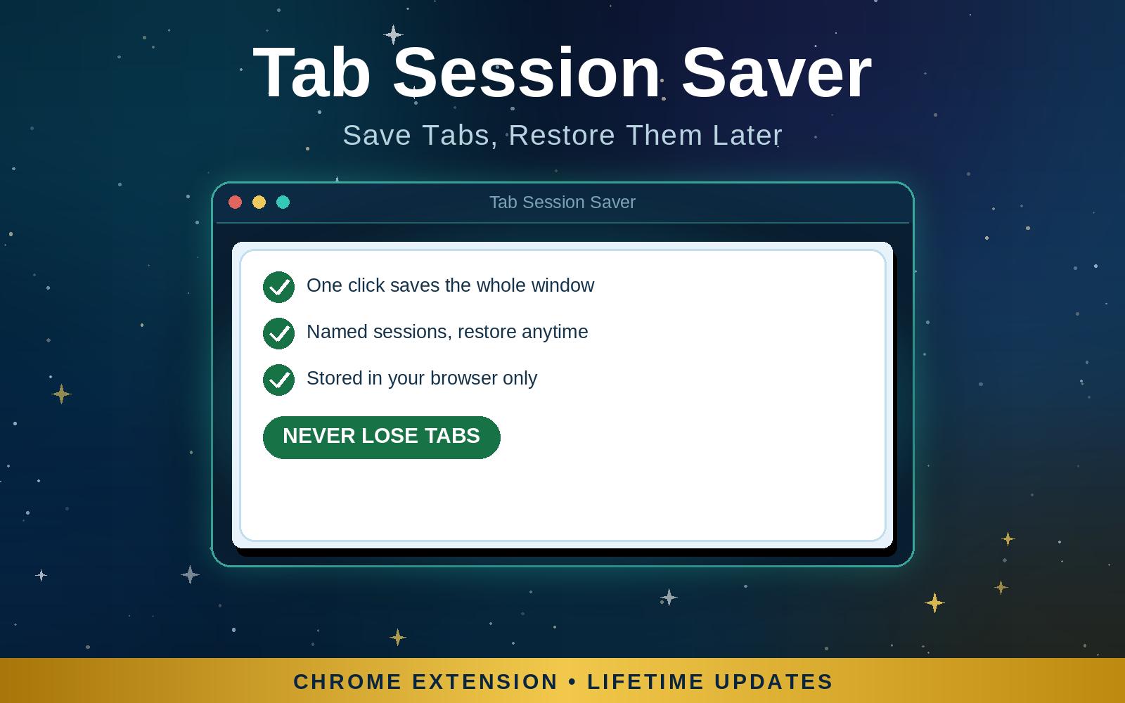 Tab Session Saver cover