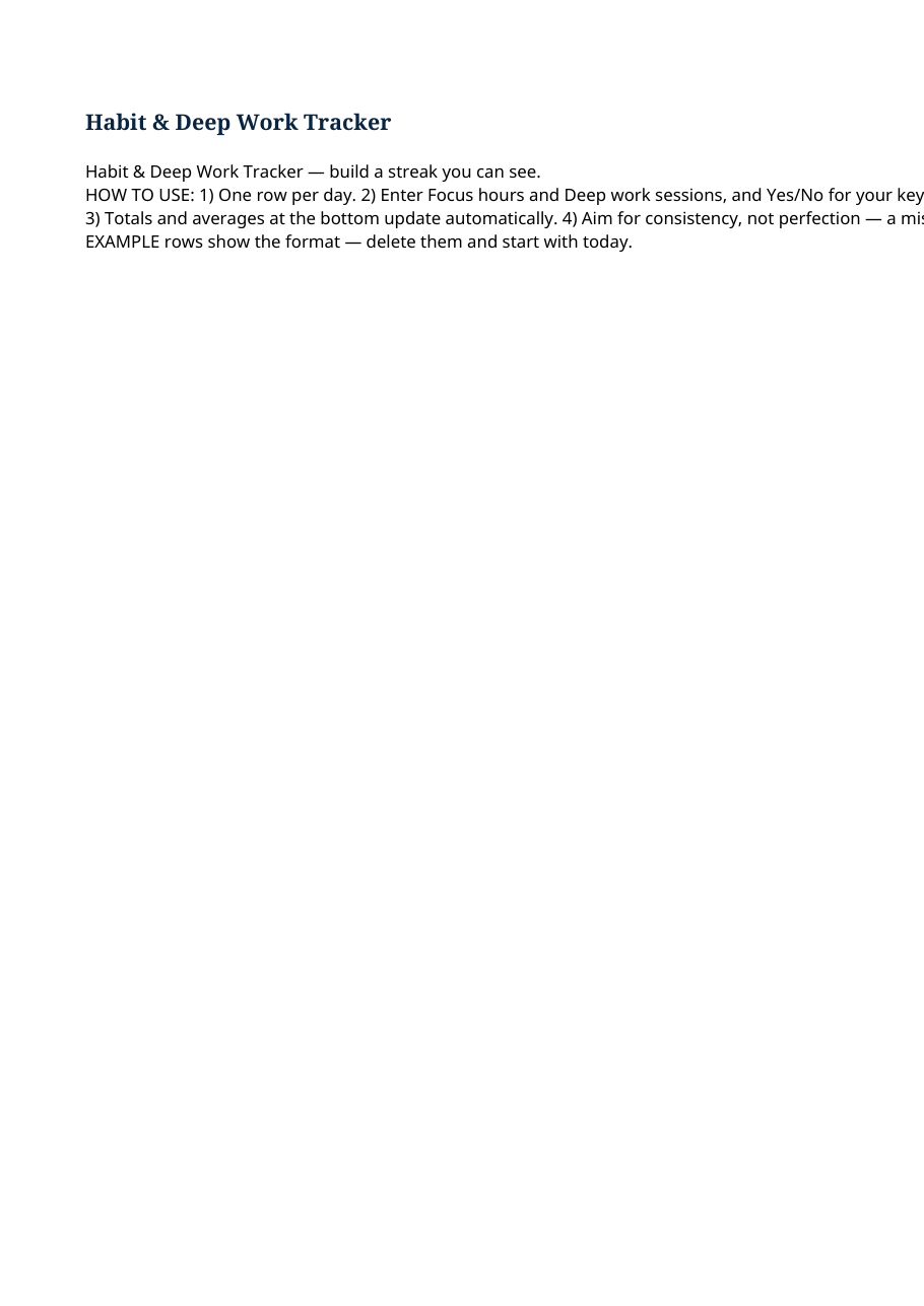 Real preview of habit-deep-work-tracker