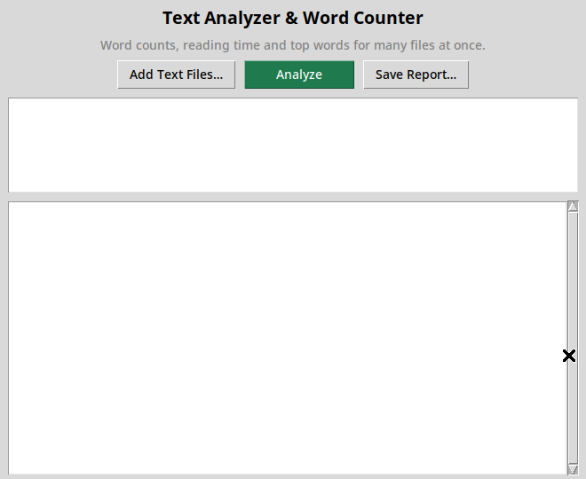 Real preview of text-analyzer-word-counter